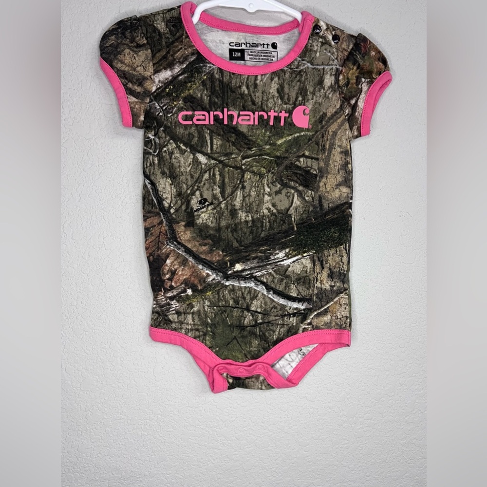 Carhartt Camouflage Baby Onesie